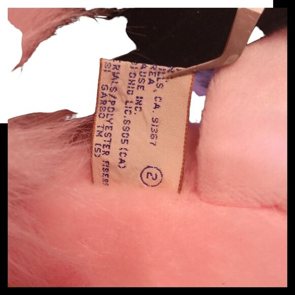 Vintage HTF Applause Bravo Pink Flamingo 1989 Plush Has tags - Picture 7 of 8